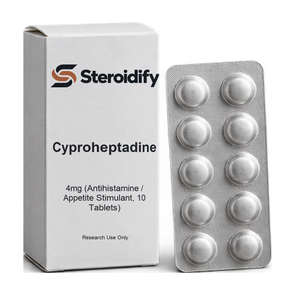 Cyproheptadine 4mg (Antihistamine / Appetite Stimulant, 10 Tablets) — Steroidify