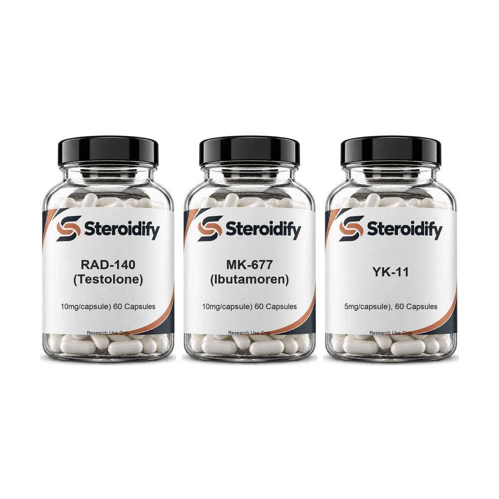 RAD-140 + MK-677 + YK-11 Value Pack — Steroidify