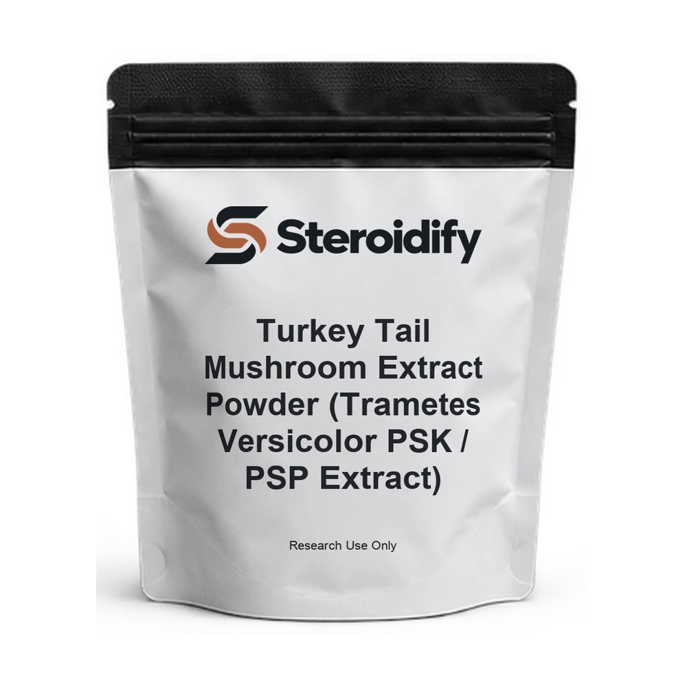 Turkey Tail Mushroom Extract Powder (Trametes Versicolor PSK / PSP Extract) — Steroidify