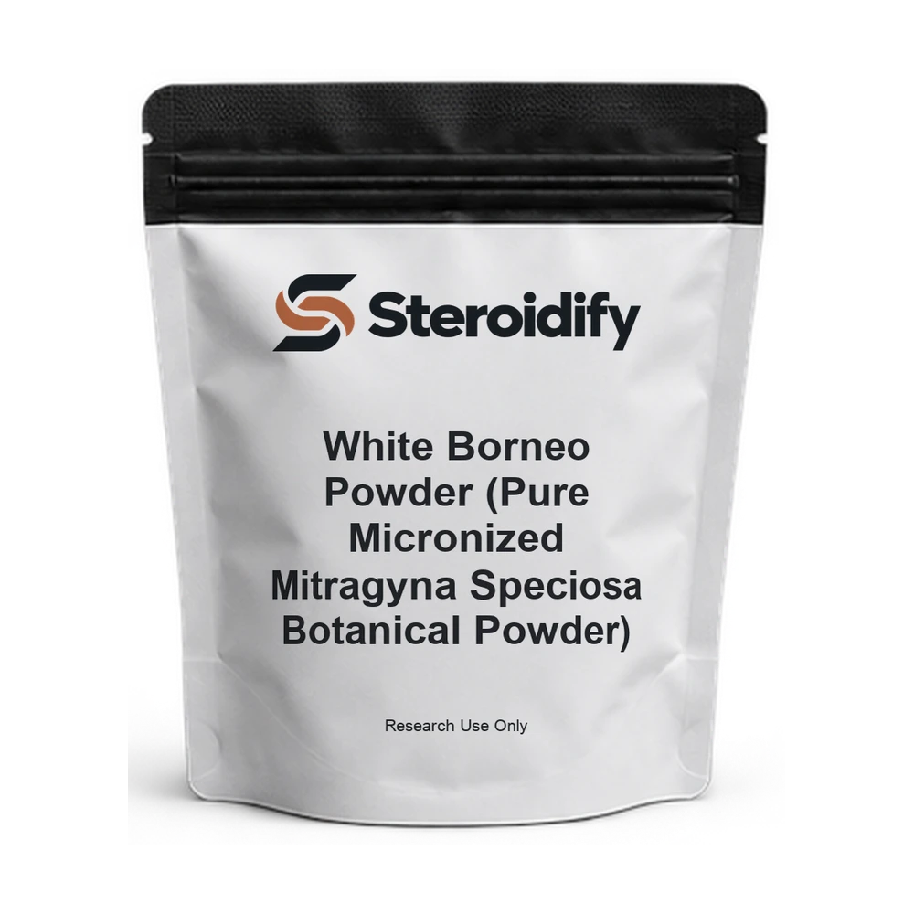 White Borneo Powder (Pure Micronized Mitragyna Speciosa Botanical Powder) — Steroidify