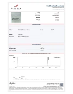 RAD-140 (Testolone), (10mg/capsule) 60 Capsules lab report