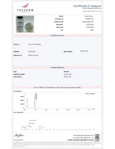 SLU-PP-332 (100mg/capsule), 60 Capsules lab report